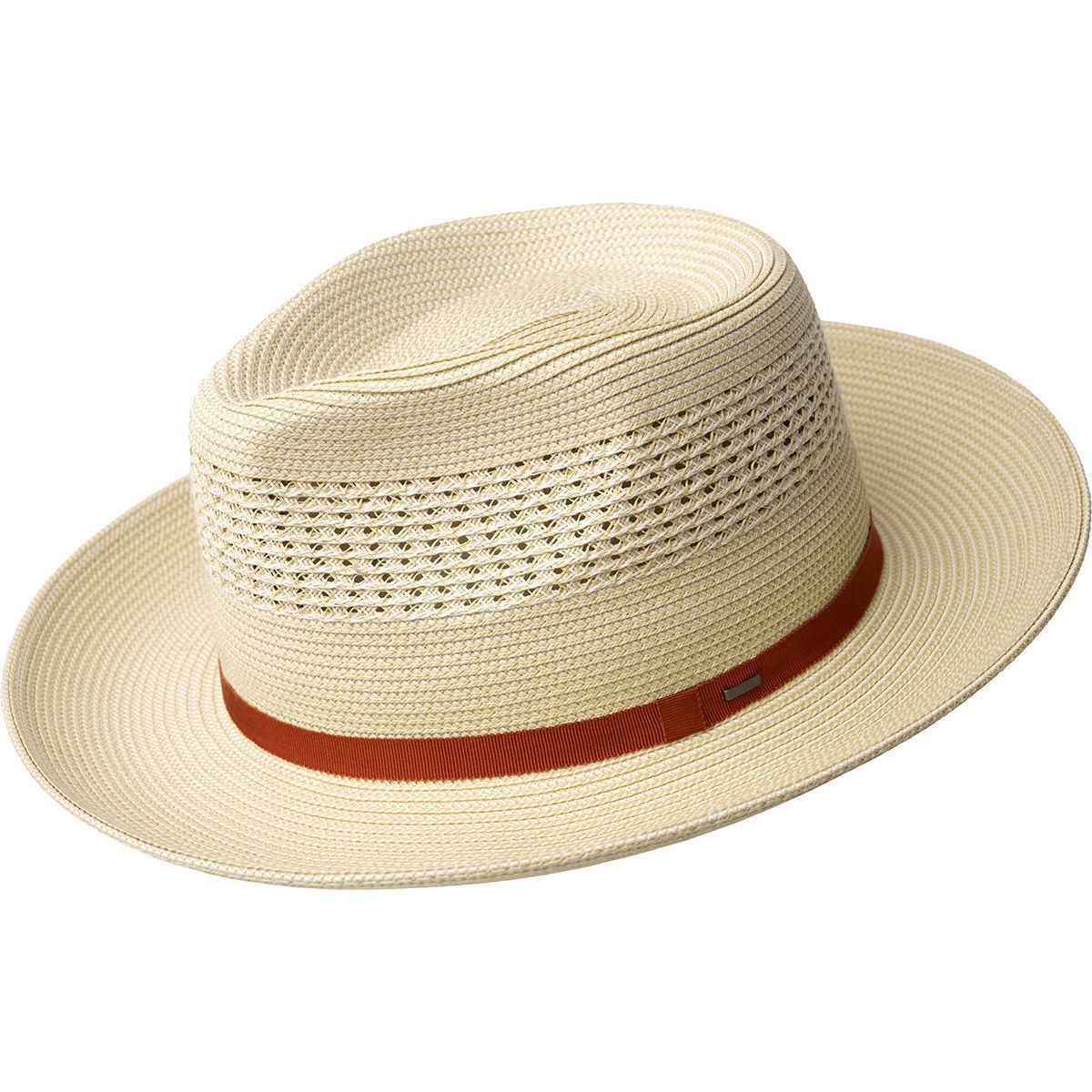 Gratz Packable Vented Teardrop Fedora, Colour: Natural, Size: Small