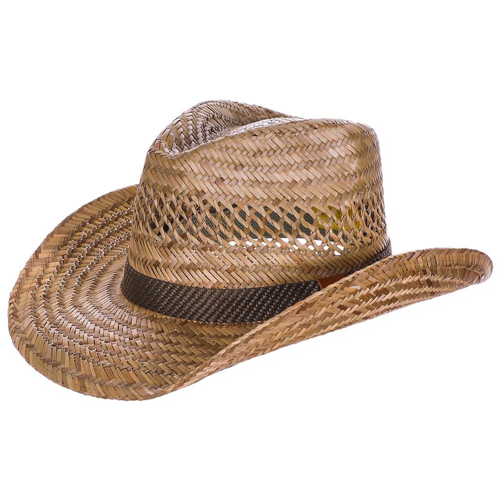 Kids Vented Straw Cowboy Hat