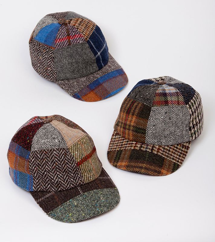 Baseball Wool Patchwork Cap, Size: Small