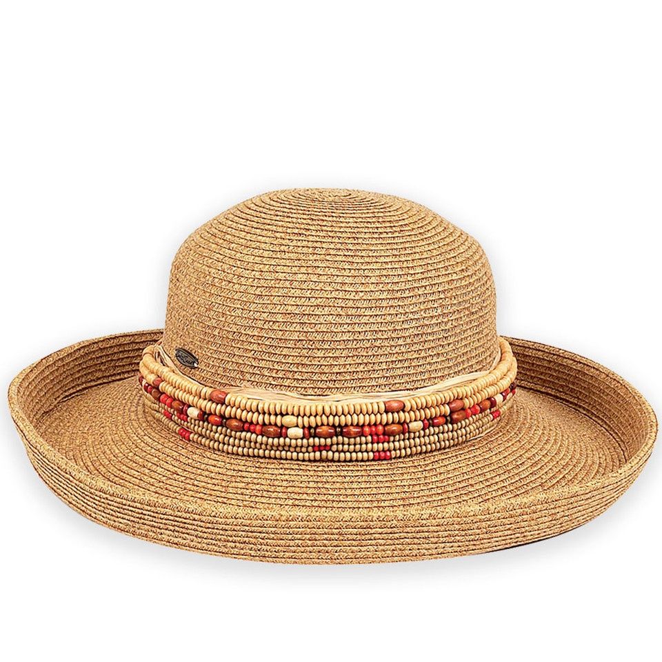 HH518 | Paper Braid Hat, Colour: Tan, Size: O/S
