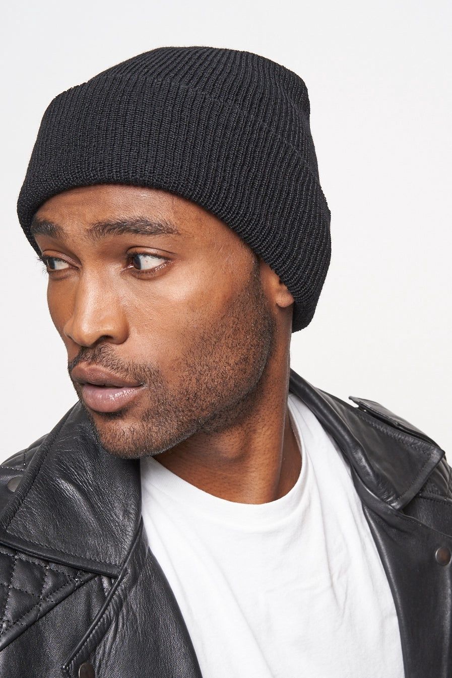 Classic Merino Wool Beanie/Toque - Unisex, Colour: 001 Black, Size: O/S