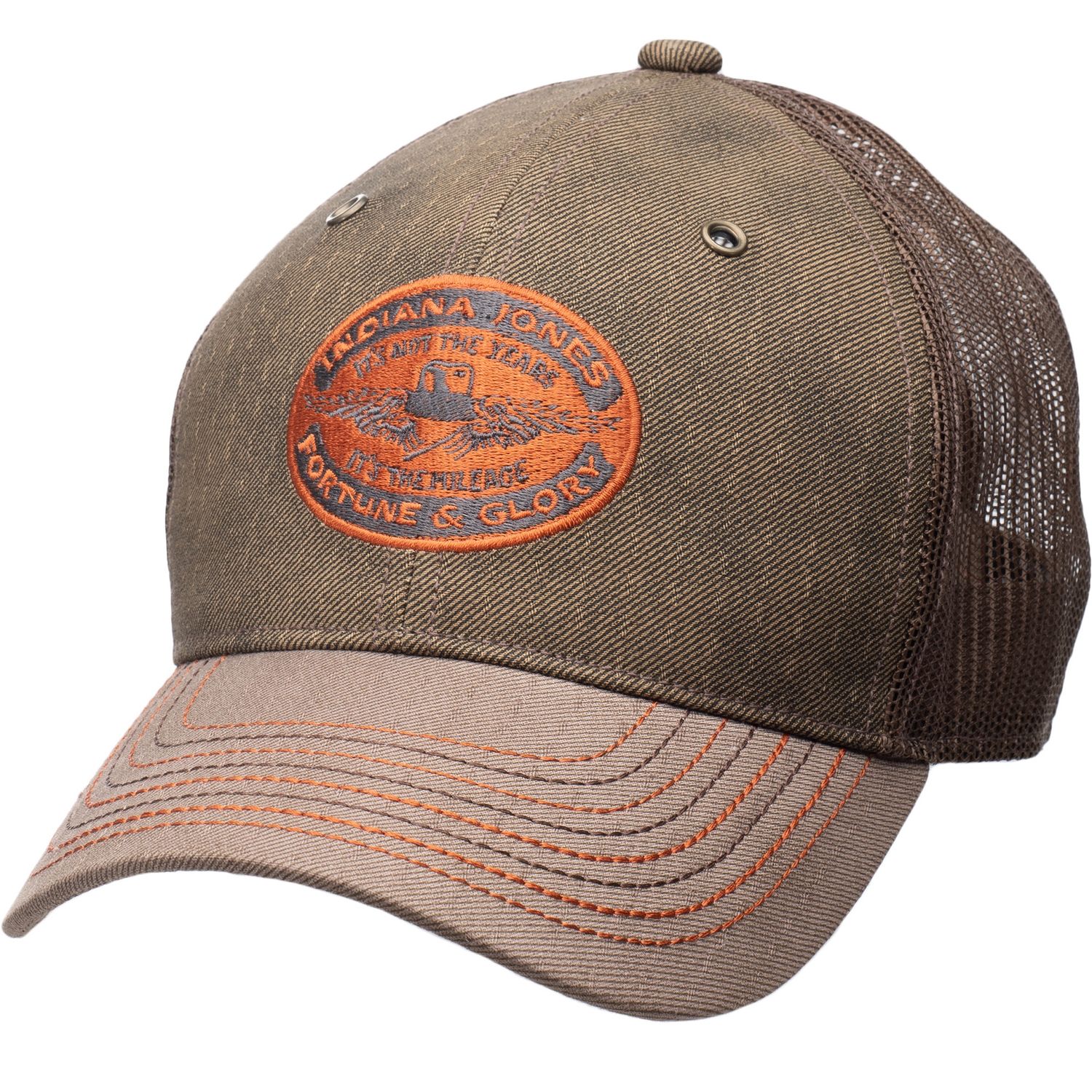 Warrior Structured Timber Cloth Baseball Cap, Colour: Brown, Size: O/S