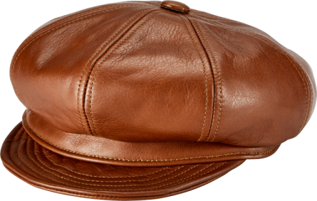Vintage Leather Spitfire, Colour: Brandy, Size: Small