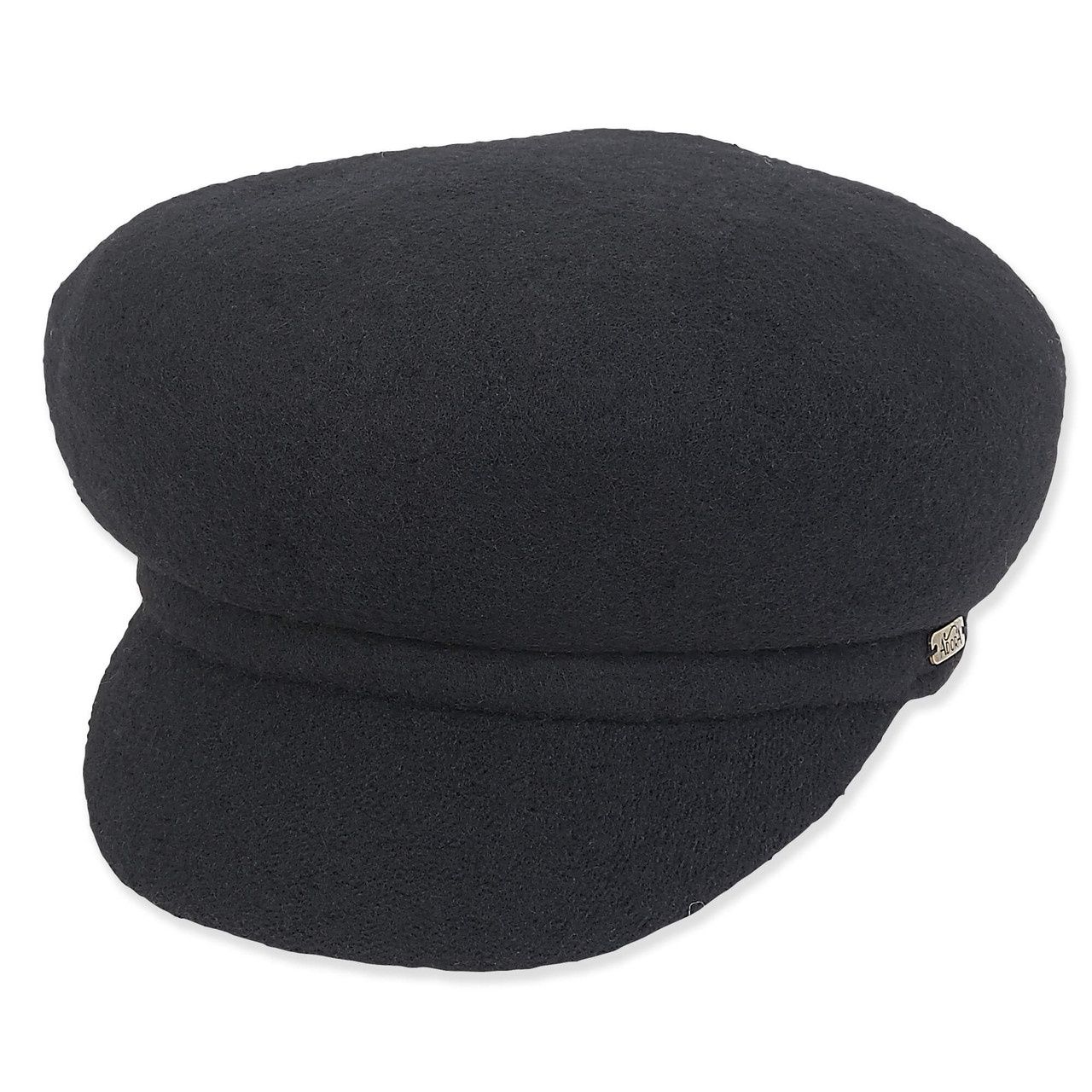AD1049 Soft Wool Newsboy, Colour: Black, Size: O/S