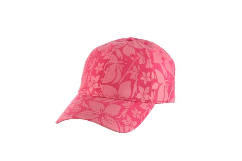 Lilo Unstructured Cotton Blend Baseball Cap, Colour: Fuchsia, Size: O/S