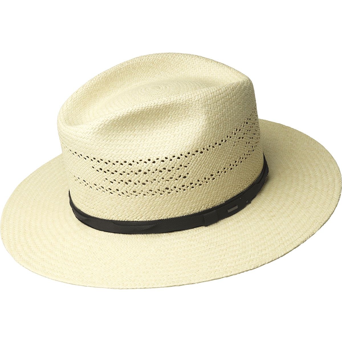 Coram Vented Panama Hat, Colour: Natural, Size: Small