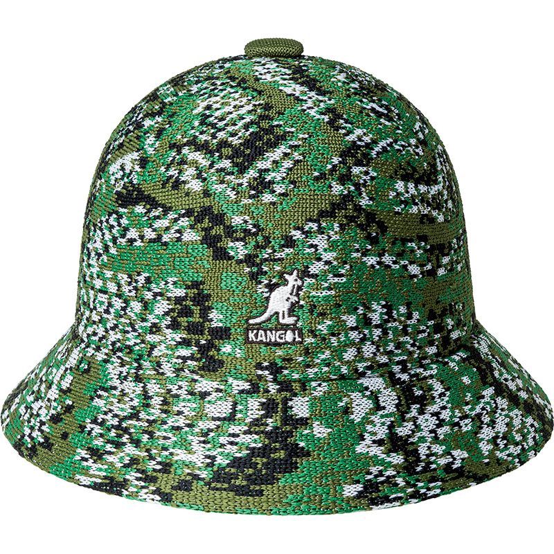 Carnival Casual Bucket Hat, Colour: Green Snake, Size: Small