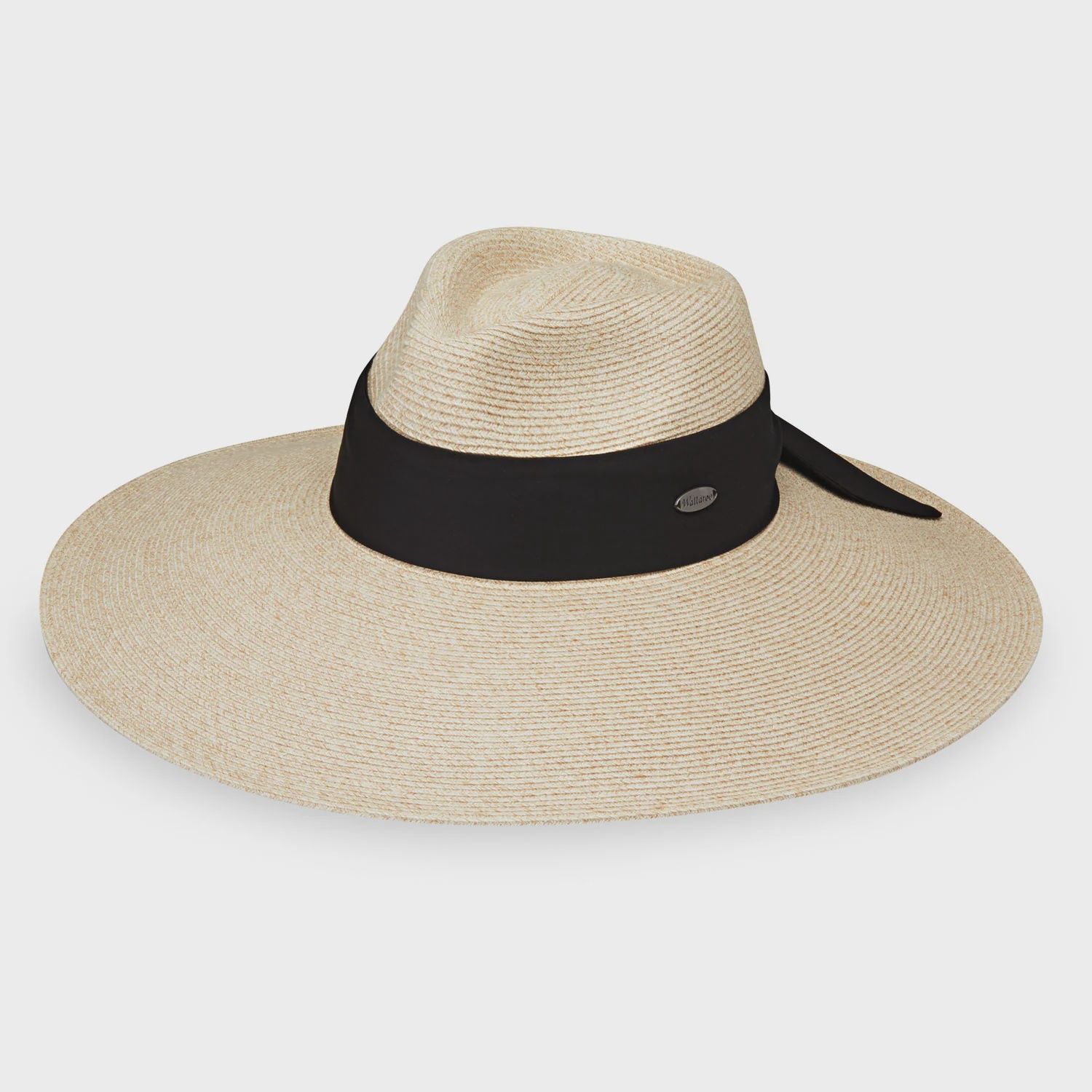 Elise, Colour: White Beige w/ Black Scarf