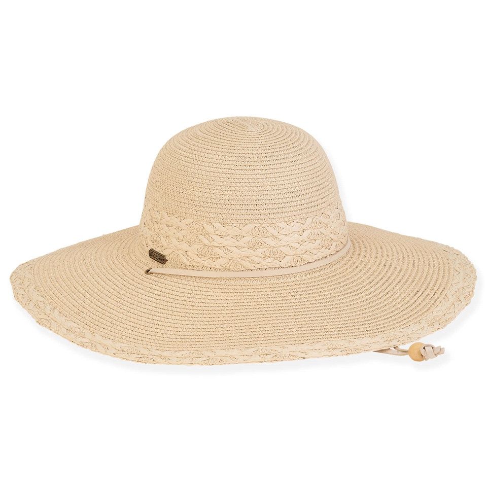 HH2903 Durres Paper Braid Floppy Hat, Colour: Natural A, Size: O/S