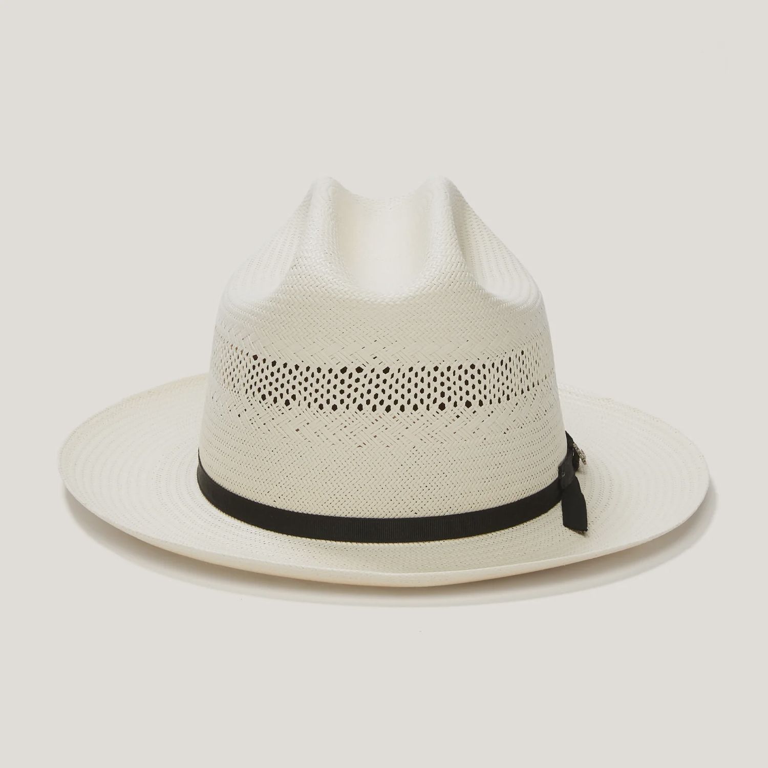 Open Road 5 10X Straw Hat, Colour: N6 Natural/Grey, Size: 7