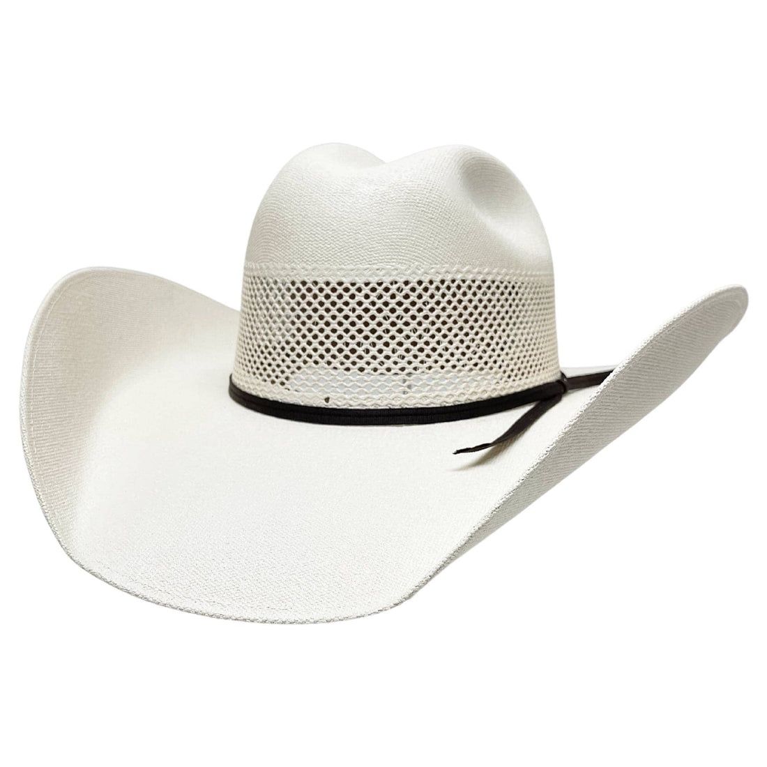 Big Sky Vented Straw Cowboy Hat, Colour: Natural, Size: Medium