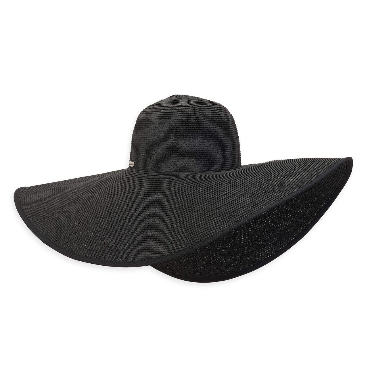 HH2530 Paper Braid Ultra Wide Brim, Colour: Black B, Size: O/S