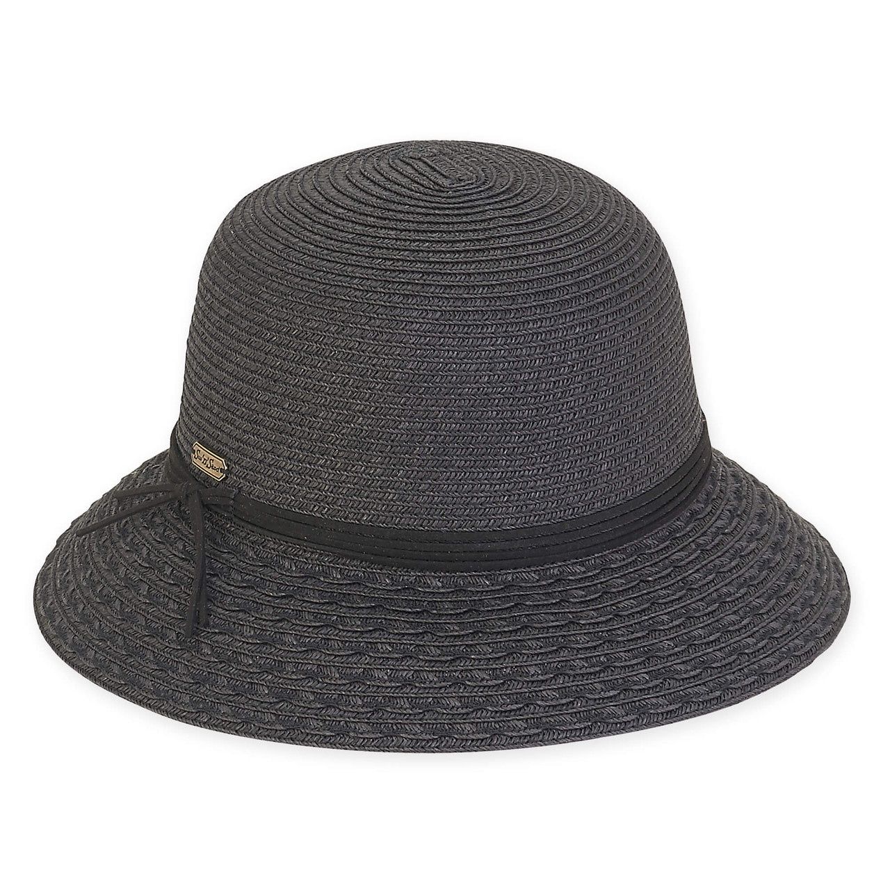 HH2326 | Paper Braid Bucket, Colour: Black A, Size: O/S