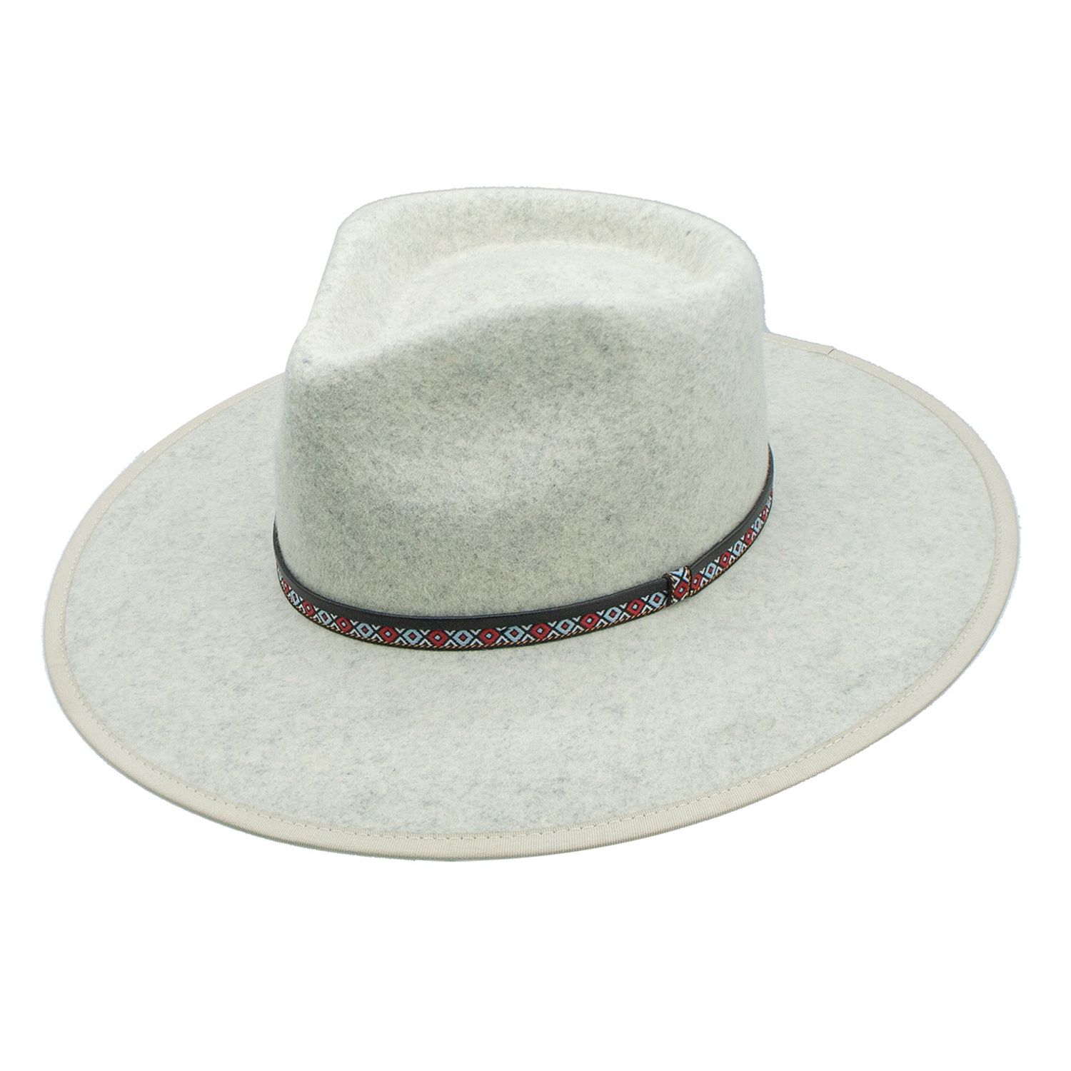 Telluride Wool Felt Hat, Colour: Grey, Size: One-Size Adjustable