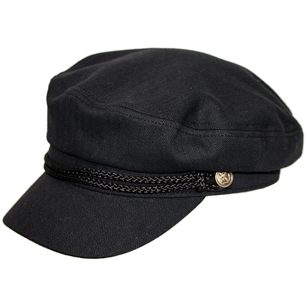 Teza Cotton Cap, Colour: Black, Size: Adjustable