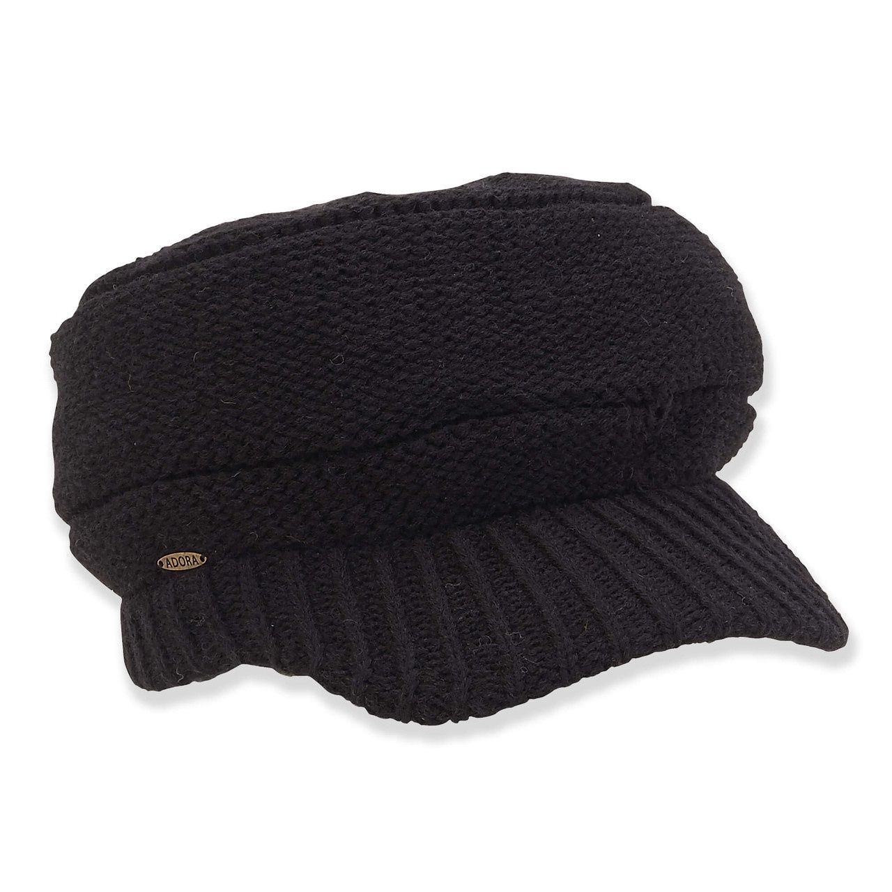 AD1365 Fashion Newsboy, Colour: A Black, Size: O/S