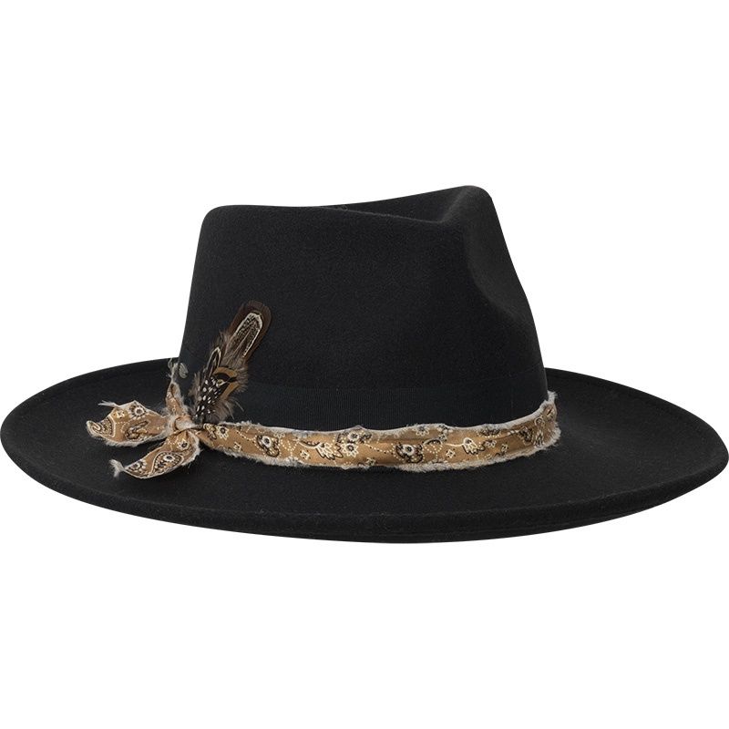 Stevie ProvatoKnit™ Rancher Hat, Colour: Black, Size: OSFM Adjustable