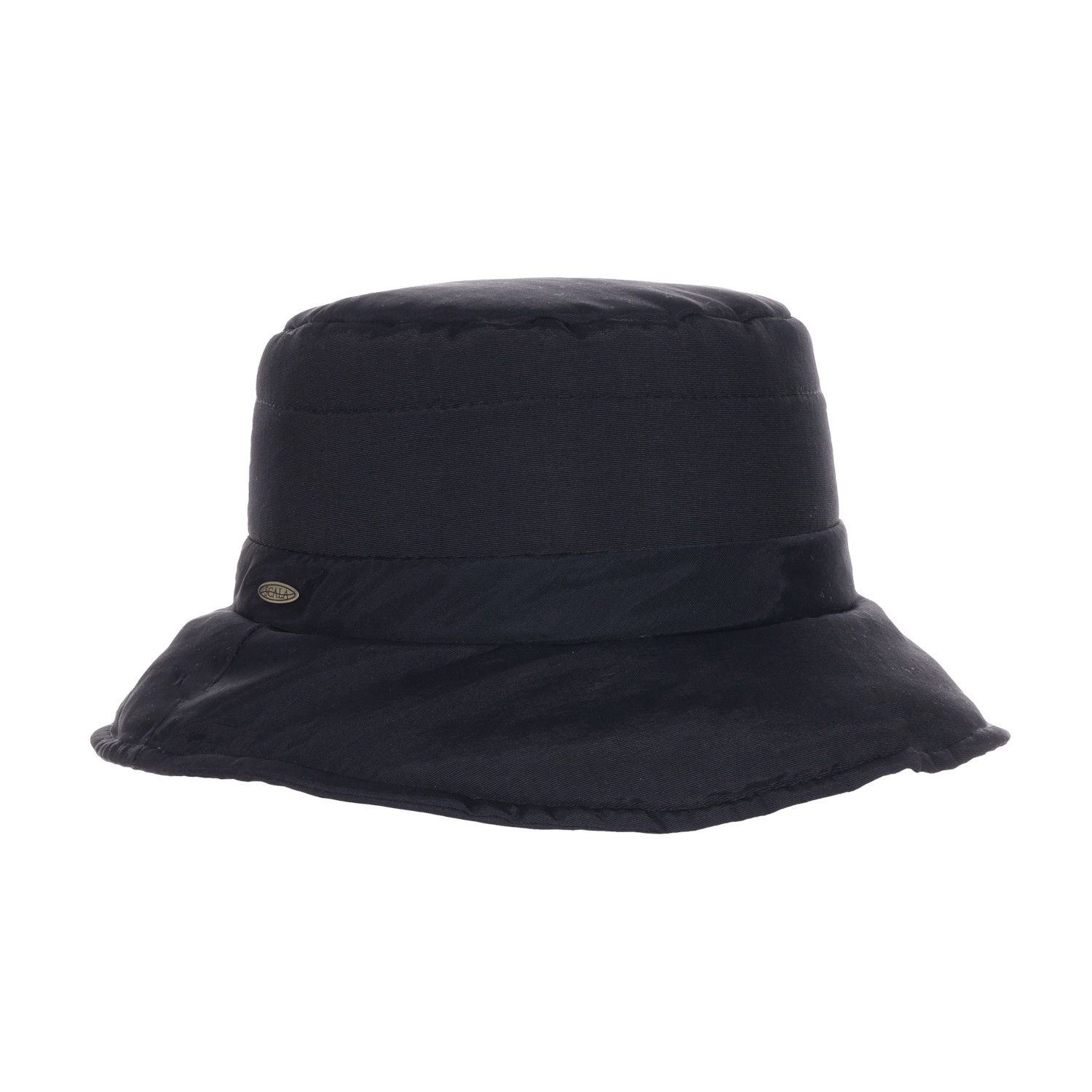 Darina Puffer Rain Hat, Colour: Black, Size: One-Size