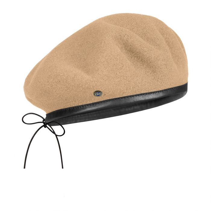 Rosa Beret Merino Wool w/ storage box, Colour: Sable, Size: Small