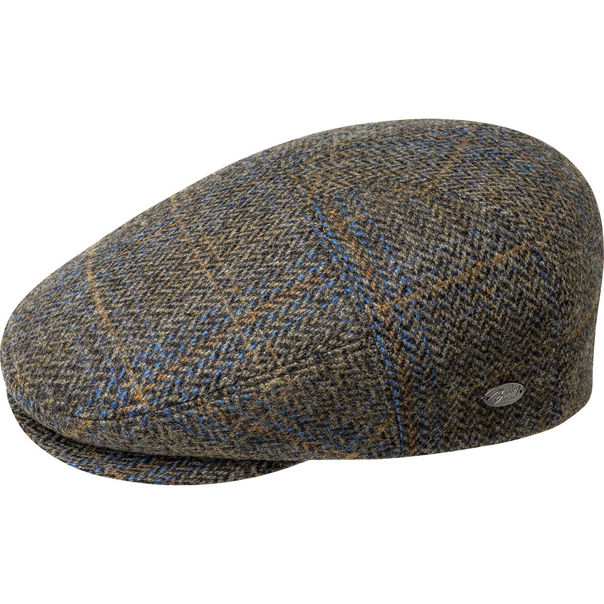 Lou 5 Panel Wool Plaid Ivy, Colour: Oak Plaid, Size: Small