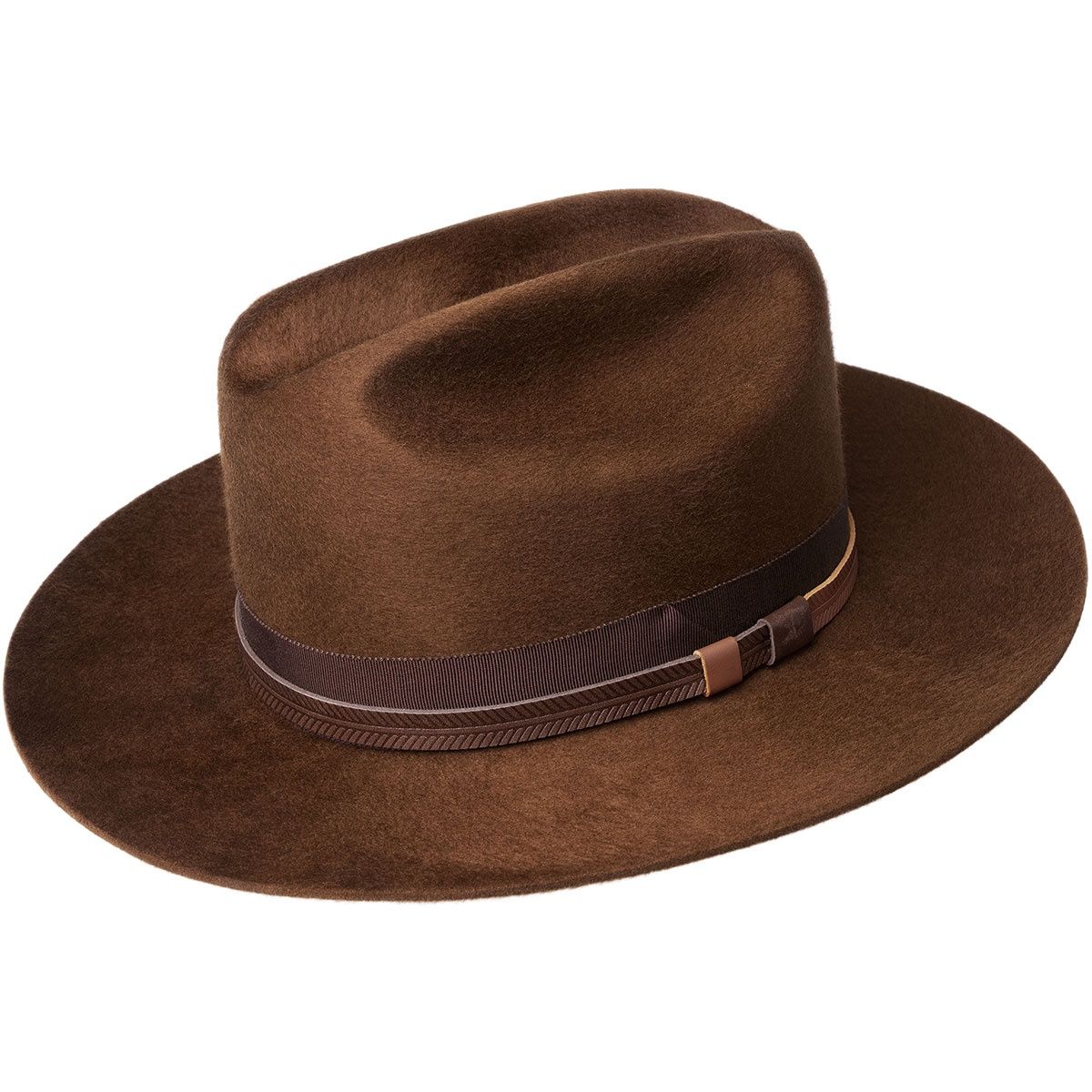Darwin Wool Cattleman Hat, Colour: Whiskey, Size: Small