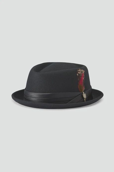Stout Pork Pie, Colour: Black, Size: XS