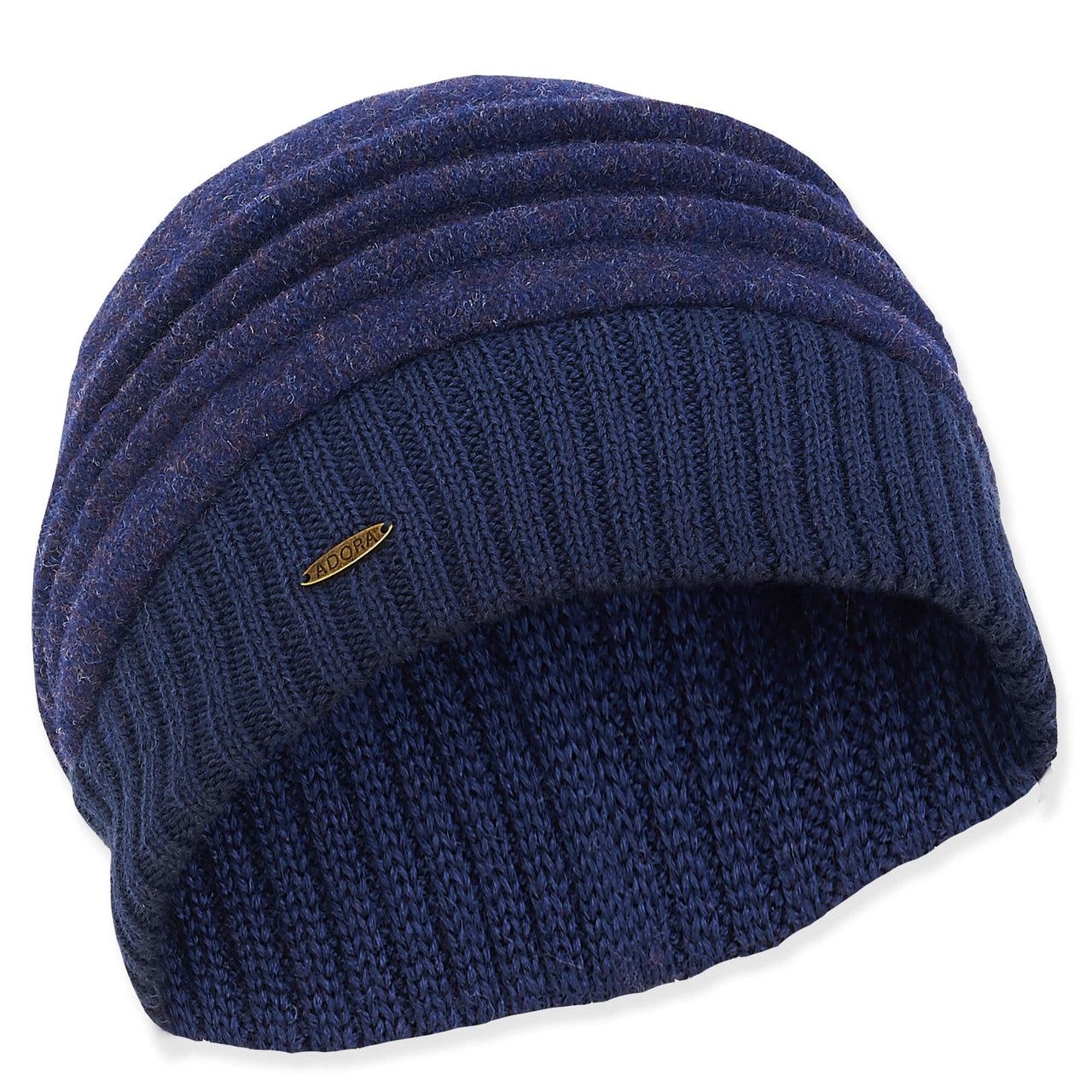 AD1514 | Women's Soft Wool Turban, Colour: C Blue, Size: OSFM Adjustable