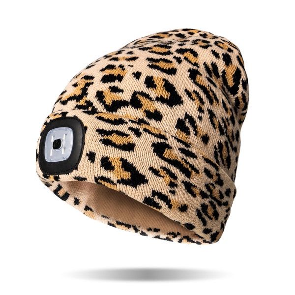 Night Scope® Explorer’s Rechargeable LED Beanie, Colour: Wildcat, Size: O/S