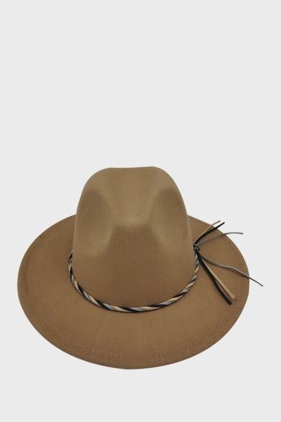 Seattle Felt Fedora, Colour: Beige, Size: One-Size