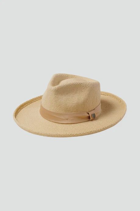 VICTORIA STRAW FEDORA, Colour: Catalina Sand, Size: Small