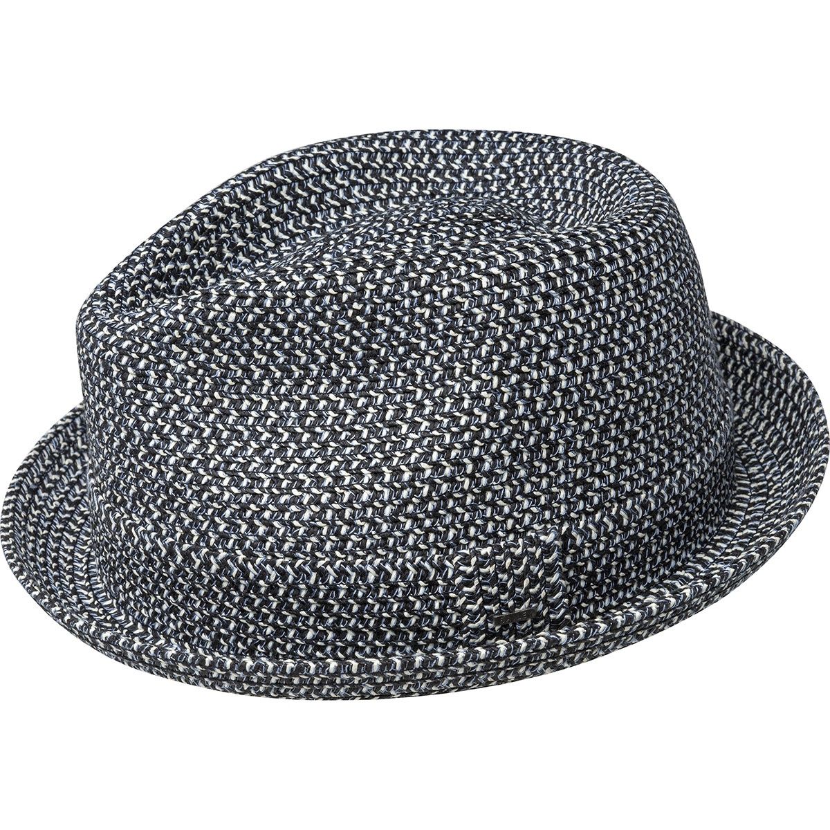 Billy Toyo Braid Trilby Hat, Colour: Black Heather, Size: Small