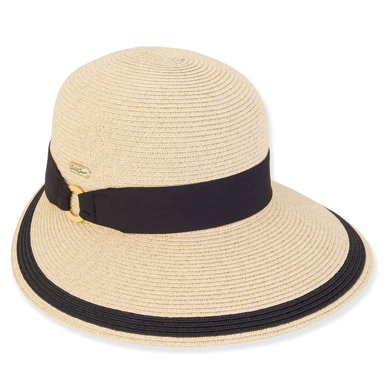 HH3101 Alaina Paper Braid Backless Hat, Colour: Natural A, Size: O/S