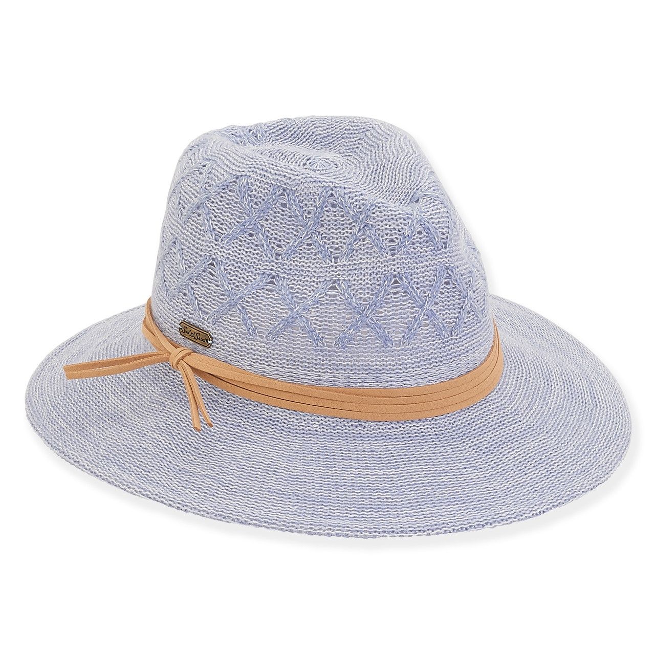 HH2754 Poly Braid Safari Hat, Colour: Blue B, Size: O/S