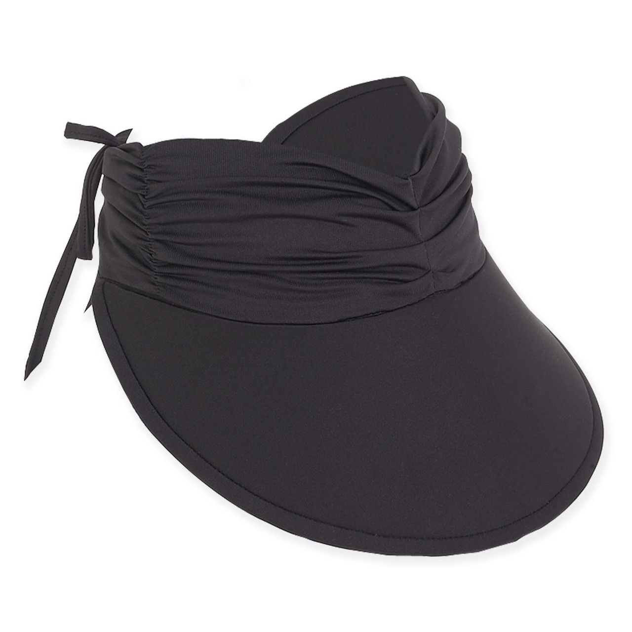 HH2093 Lycra Visor, Colour: Black A, Size: O/S