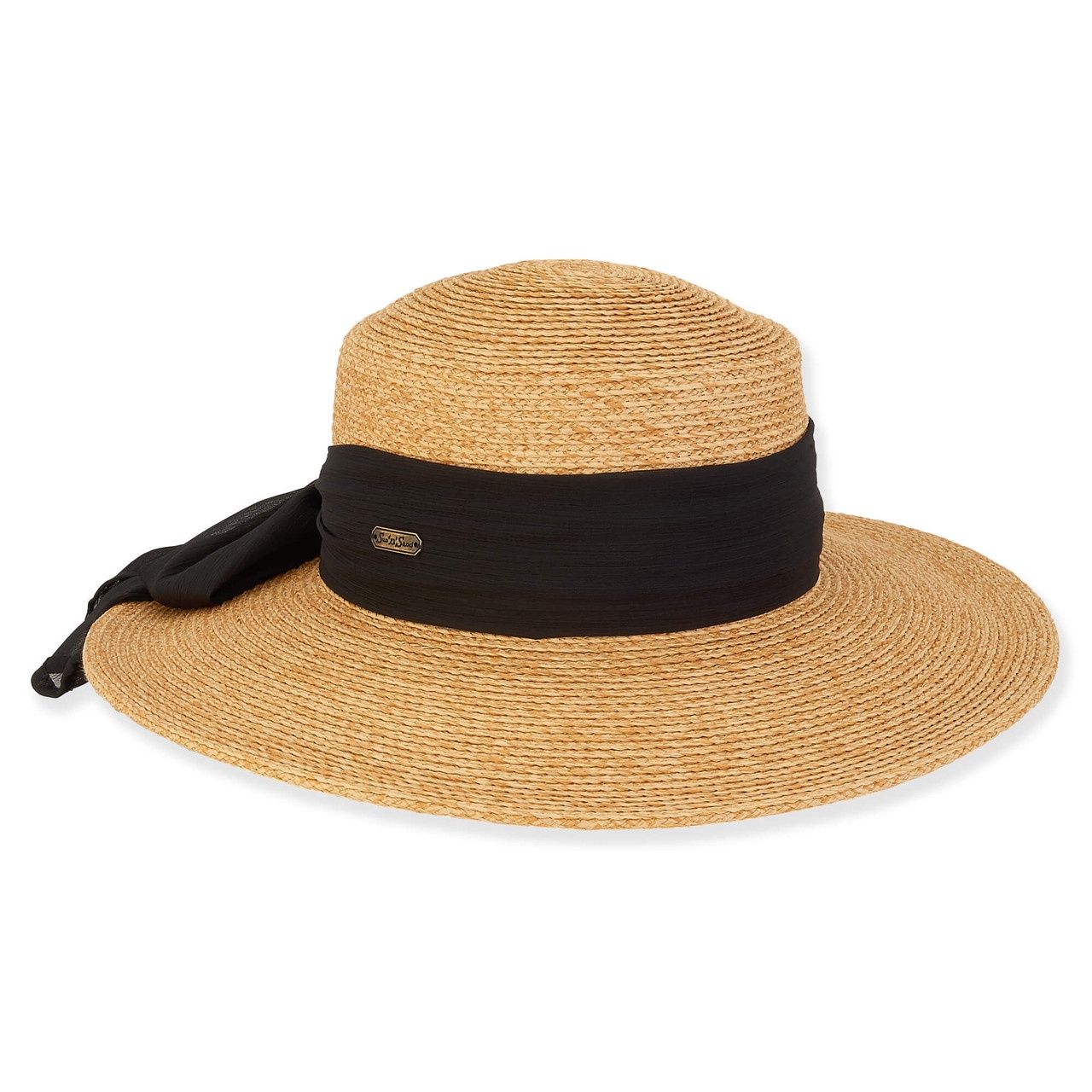 HH3032 Lydia Paper Straw Floppy Hat, Colour: Tan B, Size: O/S