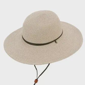 8503 | Women's Paperbraid Hat, Colour: White Tweed, Size: O/S