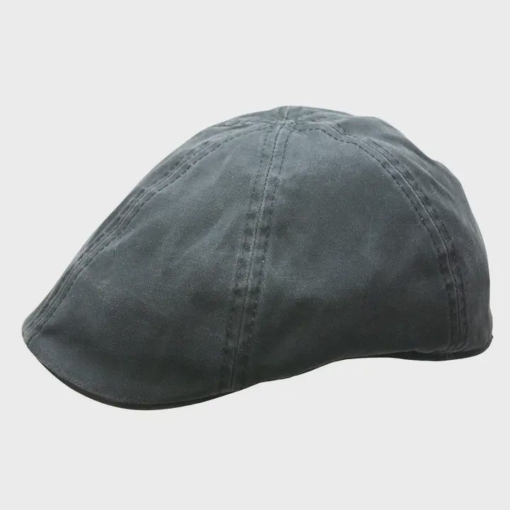 Merrik Newsboy Cap, Colour: Black, Size: Small