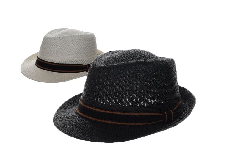 Dancer Narrow Brim Fedora, Colour: Charcoal, Size: Medium