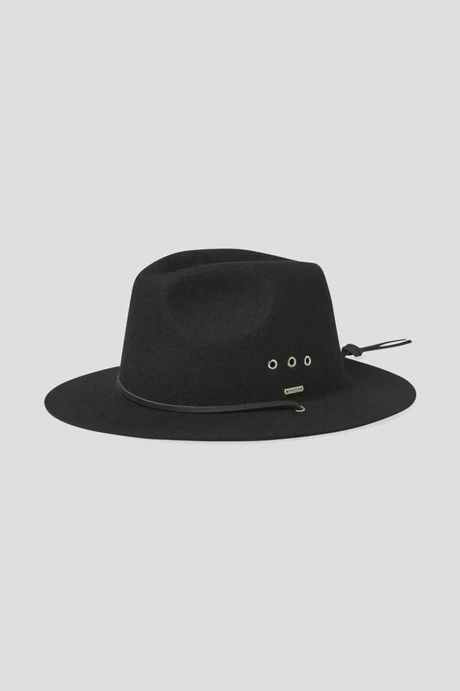 Wesley WTHR Guard Packable Fedora, Colour: Black, Size: XS