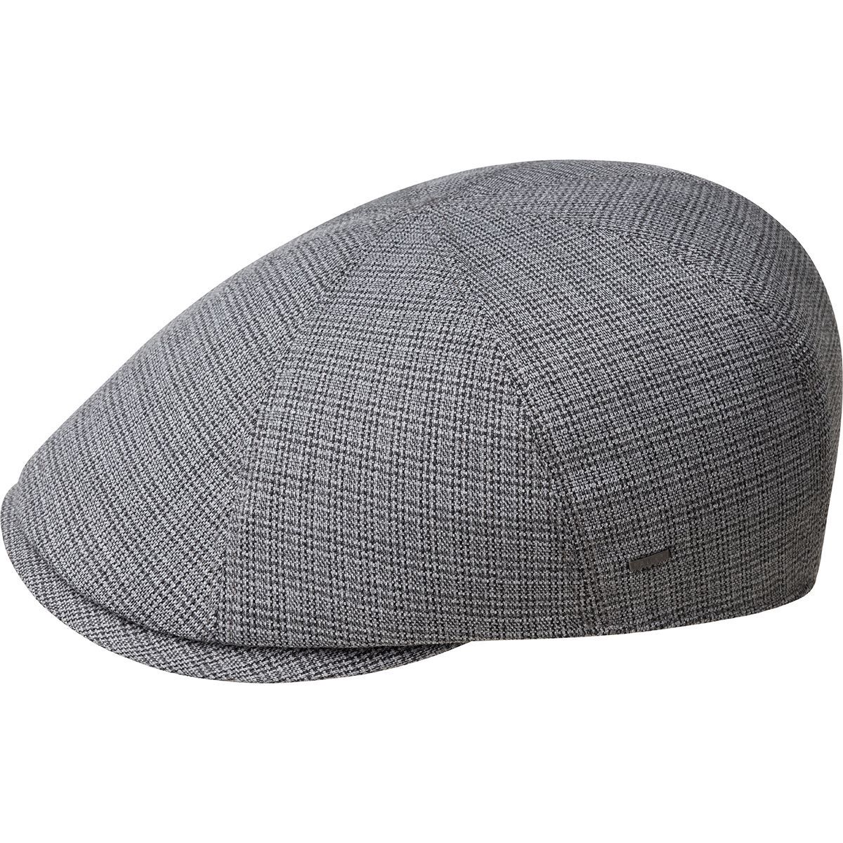 Jeth 8 Panel Ivy Cap, Colour: Grey Plaid, Size: Small