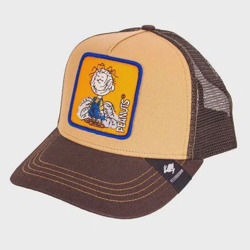 Peanuts | Pig Pen Baseball Cap, Colour: Brown, Size: Snapback