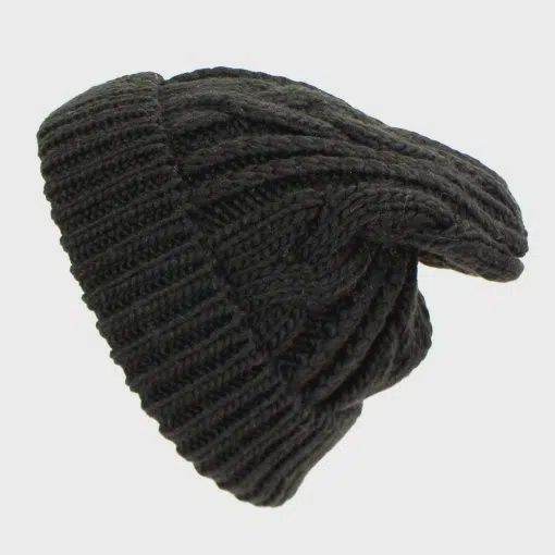 Kitzbuhel Acrylic Beanie, Colour: Black, Size: O/S