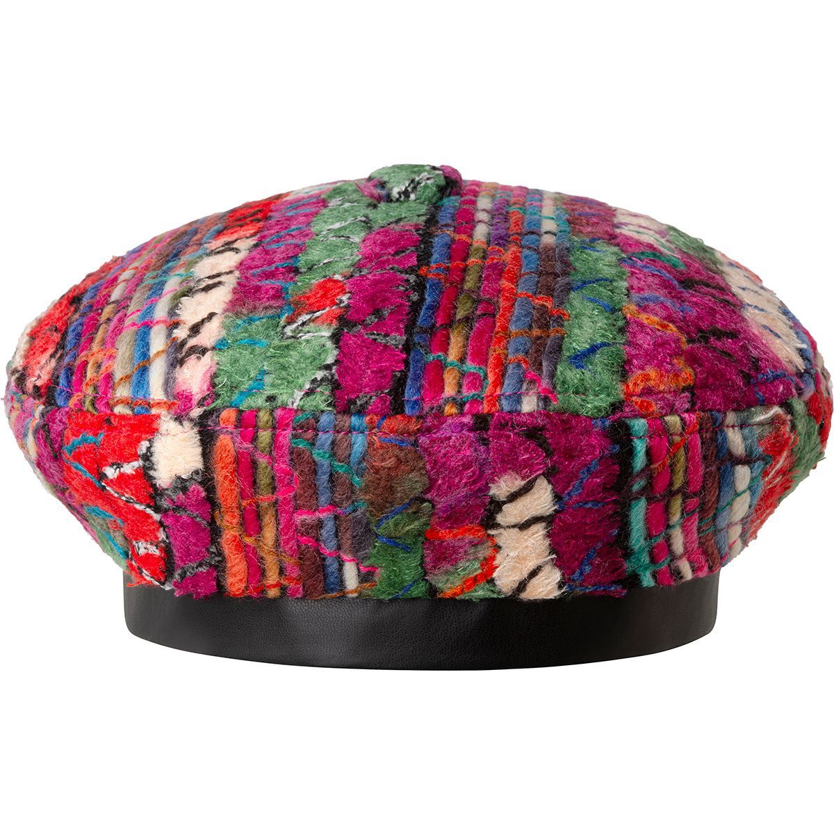 Wooly Squiggle Beret, Colour: Pink, Size: S/M
