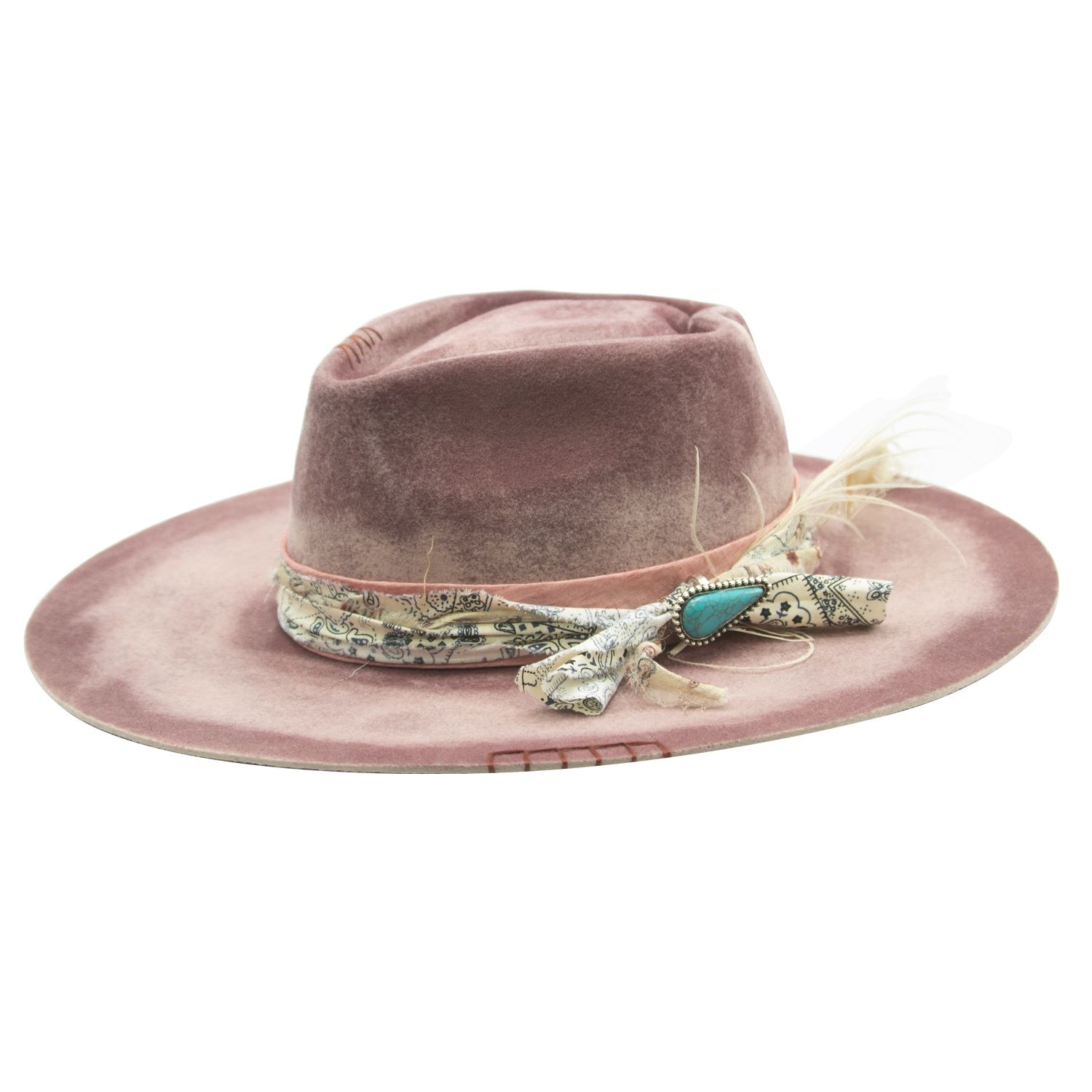 Arrow Australian Virgin Wool Felt Hat, Colour: Rust, Size: O/S