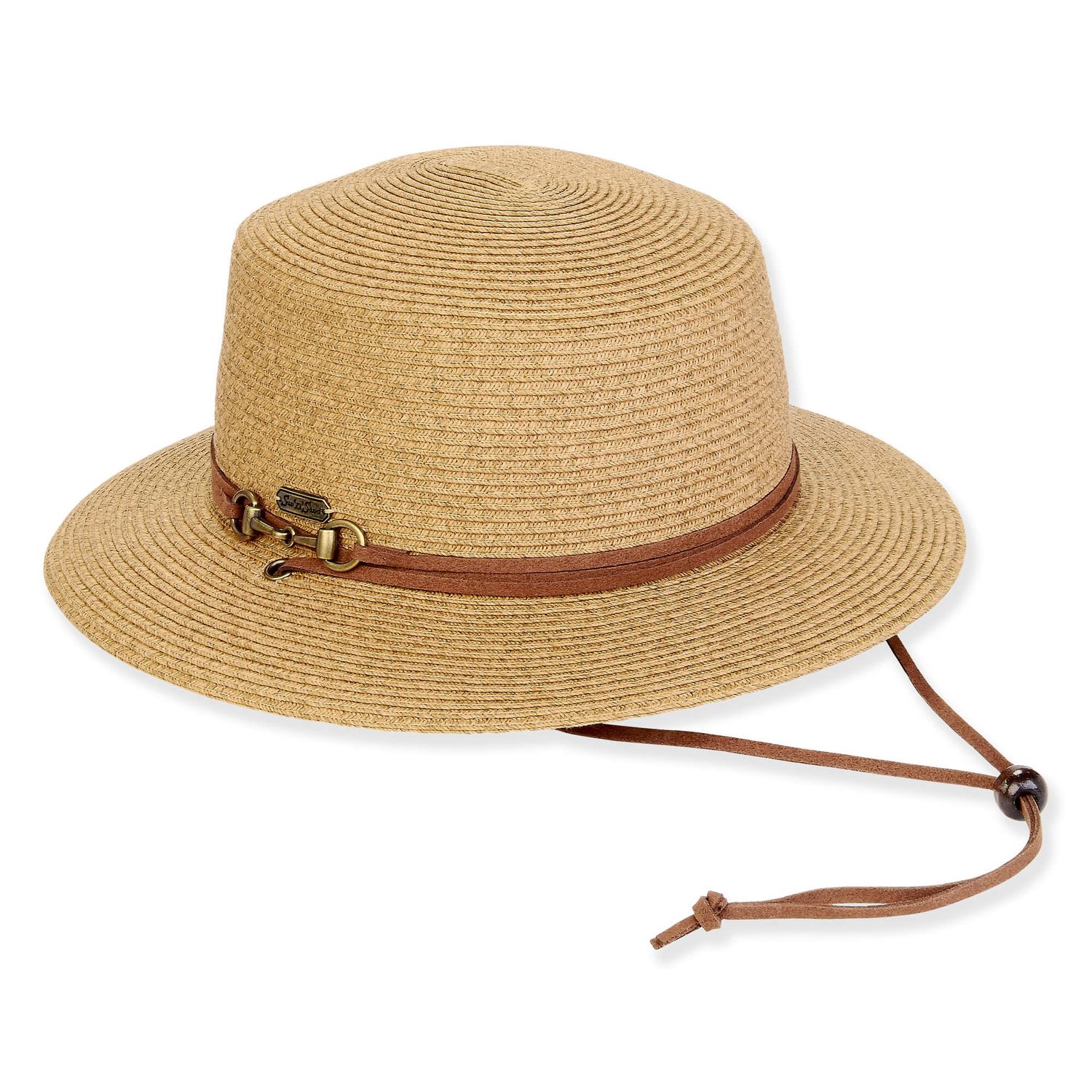 HH3266 | Paperbraid Boater Brim 3", Colour: Tan, Size: O/S