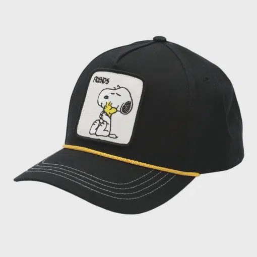 Peanuts | Snoopy Friends, Colour: Black, Size: Snapback