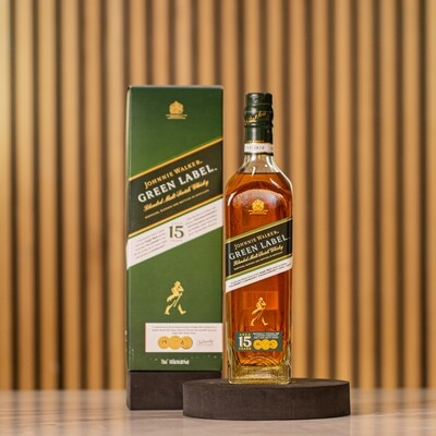 Johnnie Walker Scotch Whiskey Green Label 15 Years 750ml