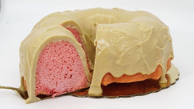 Strawberry Caramel Pound