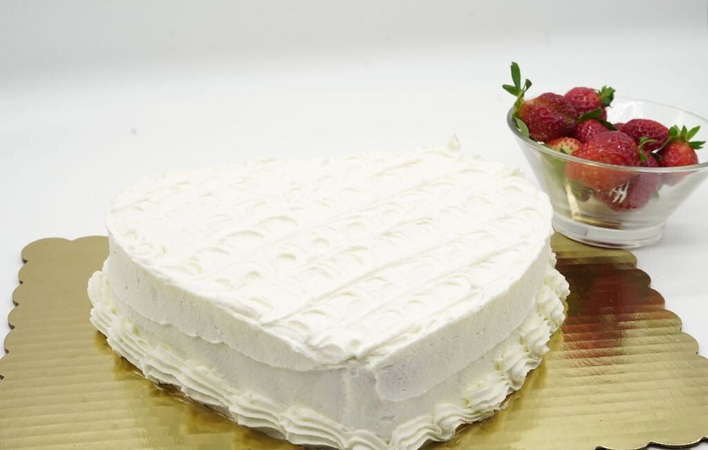 Strawberry Buttercream Heart