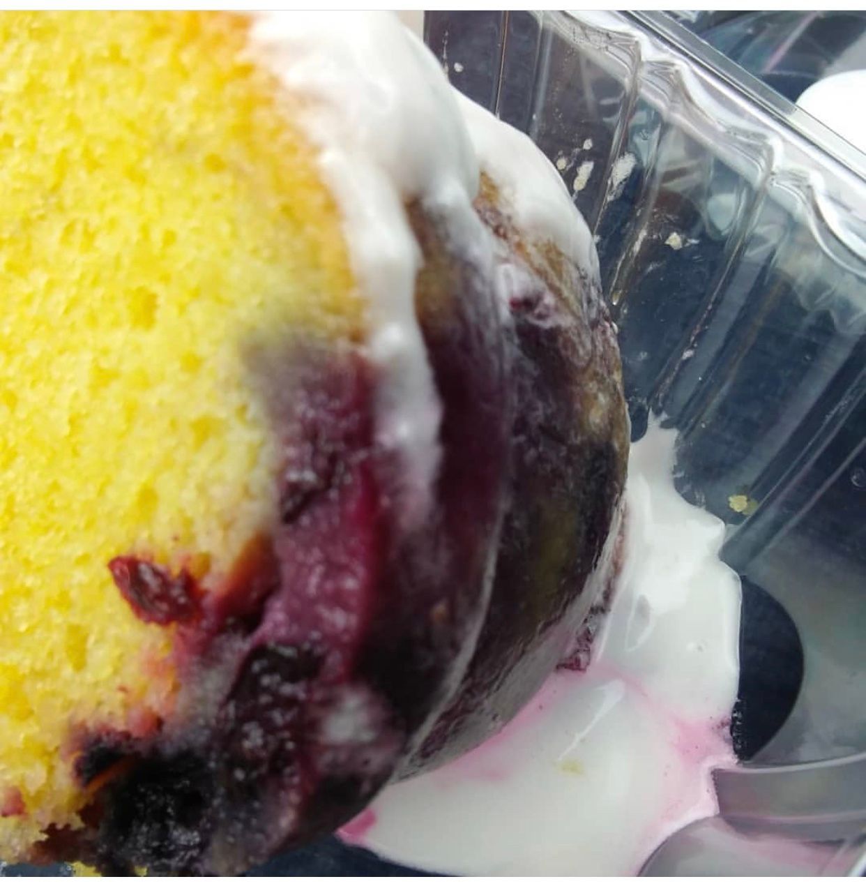 Double Butter Blueberry Pound